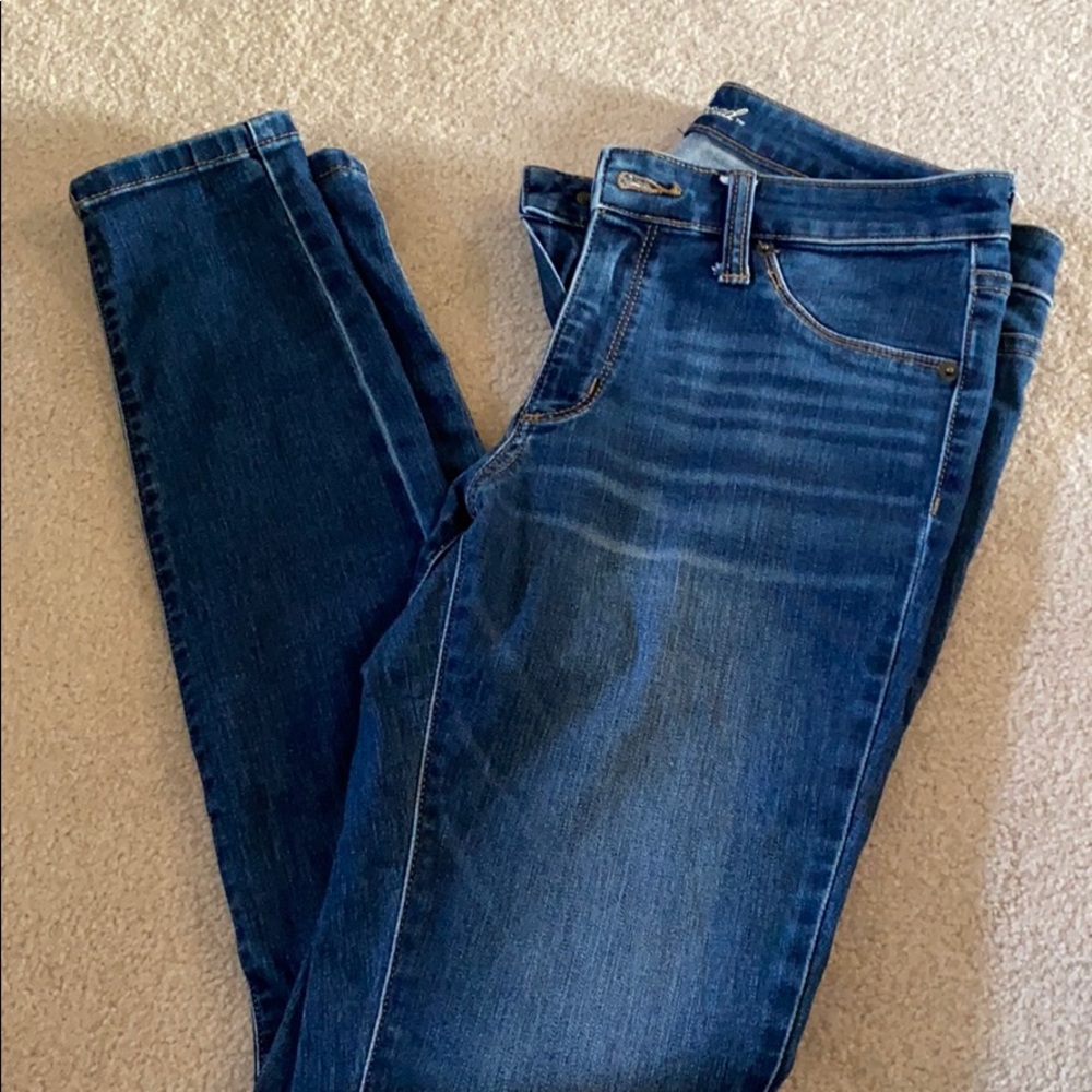 Medium wash jeans